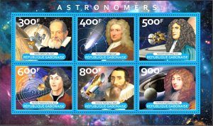 GABON SPACE ASTRONOMERS CASSINI COPERNICUS HUYGENS KEPLER GALILEI HALLEY