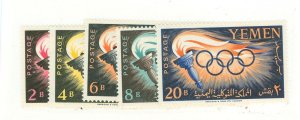 Yemen #98-102 Mint (NH) Single (Complete Set)