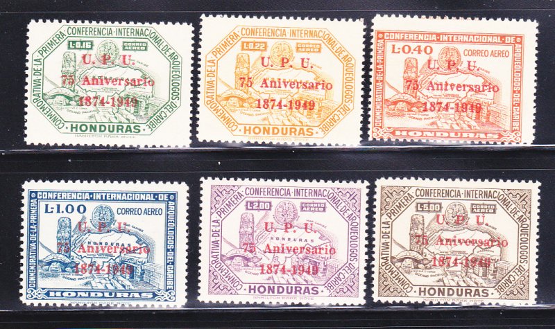 Honduras C181-C186 Set MH UPU