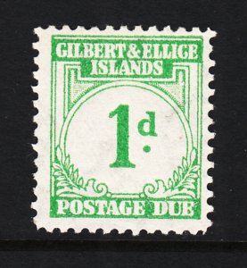 Gilbert and Ellice J1 MNH VF