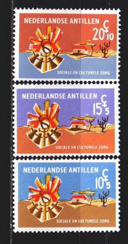 Antilles. 1968. 190-93 from the series. Social and cultural institutions. MNH.