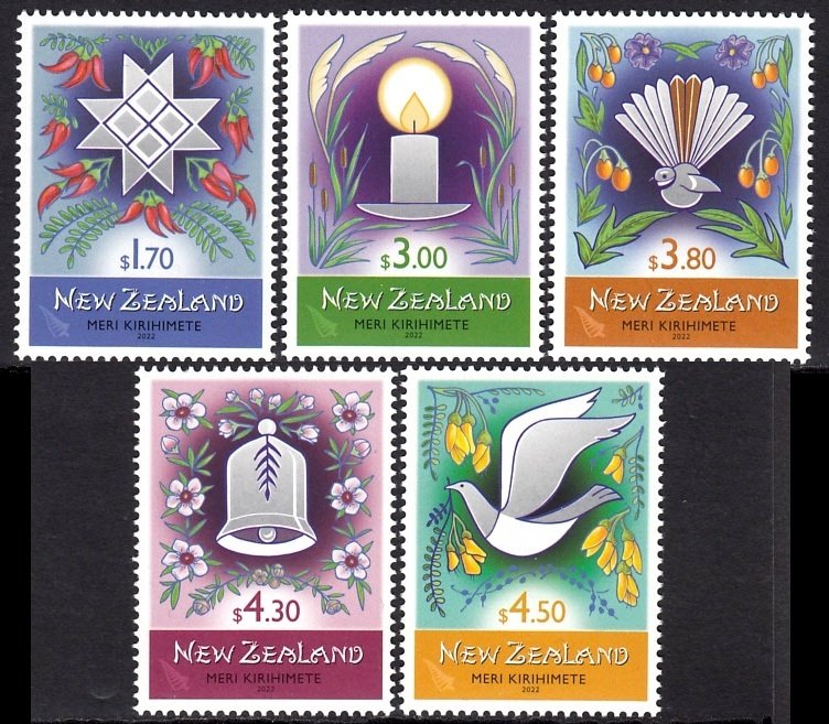 NEW ZEALAND 2022 CHRISTMAS GREETINGS XMAS NOËL WEIHNACHTEN