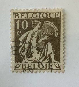 Belgium 1932  Scott 247 used - 10c, Gleaner