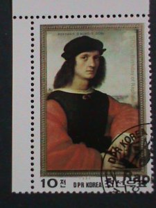 ​KOREA STAMP-1984-WORLD FAMOUS PAINTING-  CTO STAMPS VERY FINE