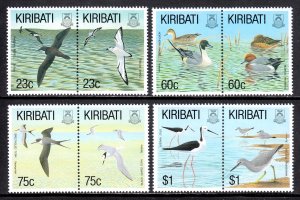 Kiribati - Scott #599-606 (600a-606a) - MNH - SCV $11.75