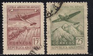 Argentina C45-C46 Used VF