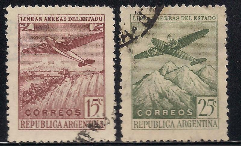 Argentina C45-C46 Used VF