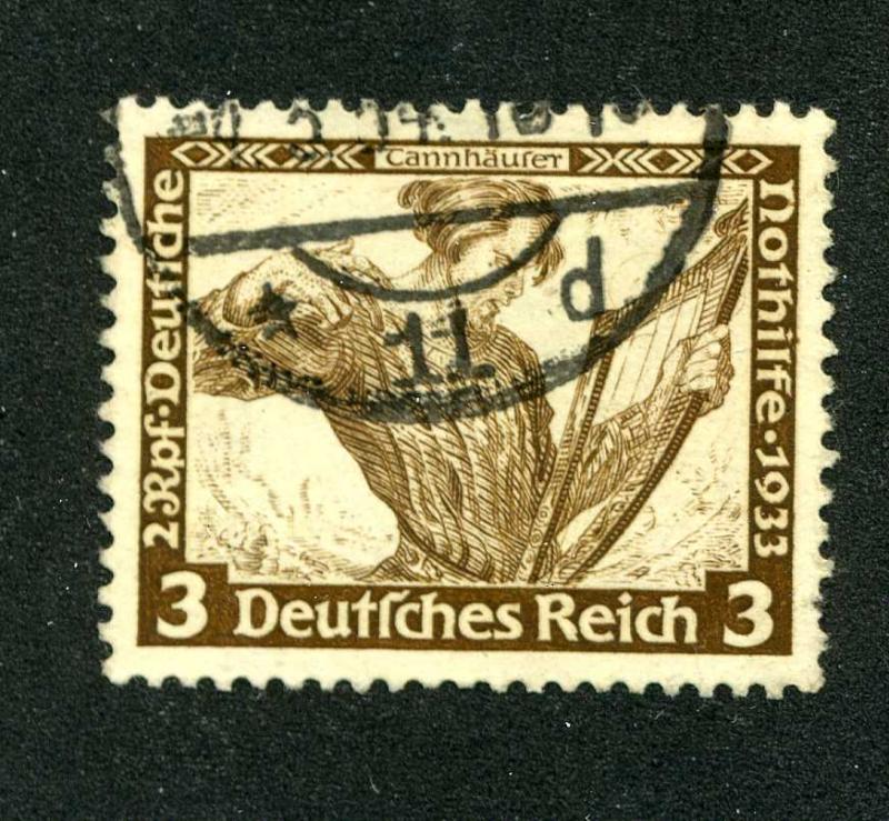  Germany B49 3 pf. wagner - Used - CV $5.50