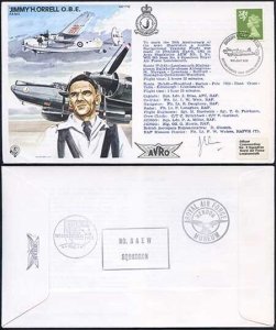 TP18b Jimmy H. Orrell O.B.E. Pilot Signed