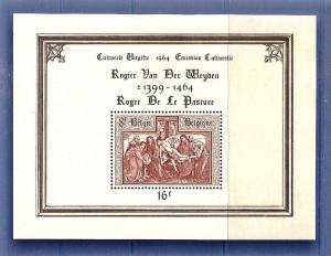 Belgium B 763 MNH 1964 Roger van der Weyden Painting Sheet