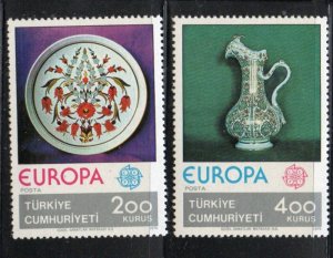 Turkey Sc 2052-26 1976 Europa stamp set mint NH