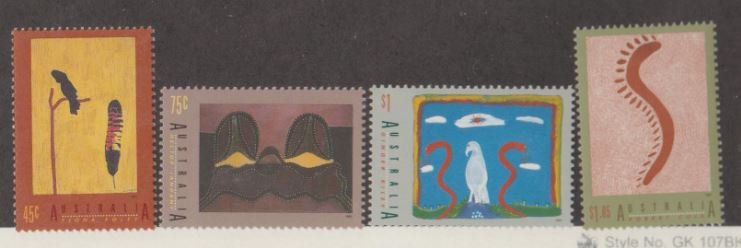 Australia Scott #1336-1339 Stamp - Mint NH Set