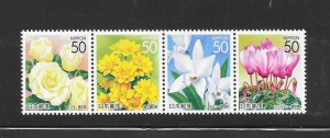 JAPAN #Z761a FLOWERS MNH