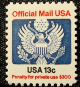 US #O129 MNH Single SCV $.40 