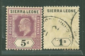 Sierra Leone #84-86 Used Multiple