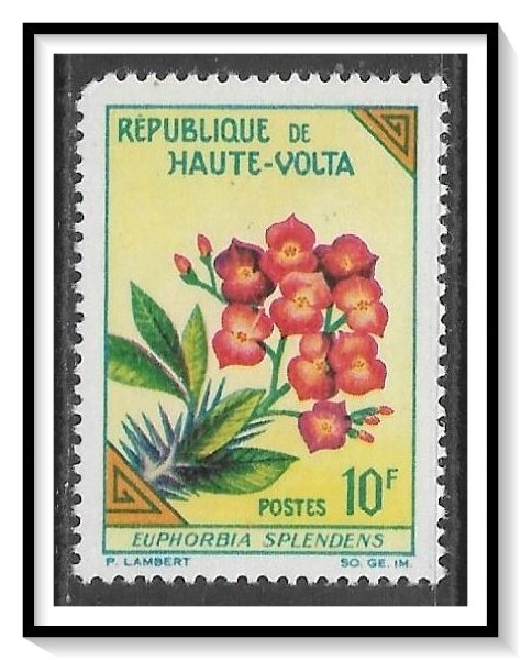 Upper Volta #119 Flowers MNH