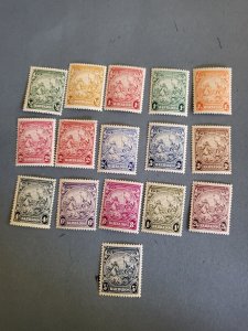 Stamps Barbados  Scott #193-201A hinged