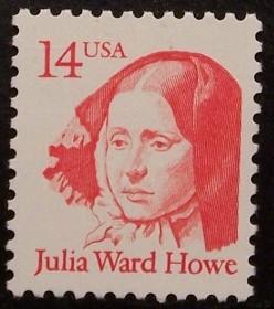 # 2176 MNH 14c Julia Ward Howe, Abolitionist - 3529