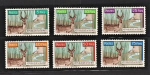 GUINEA 1961 Defassa Waternuck (6v Cpt) MNH CV$10