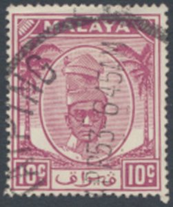 Perak  Malaya  SC#  111 Used  see details & scans