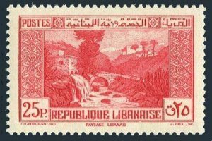 Lebanon 143B,MNH.Michel 217. Dog River panorama,1940.