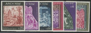 Andorra (French) #178-180/199-201 Unused Single (Complete Set)