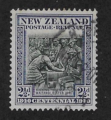 NEW ZEALAND SC# 233 FVF/U 1940