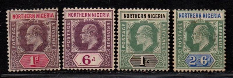 $No. Nigeria Sc#20a 24-26a M/H/F-VF, part set, ex. 19a 21-3, Cv. $104