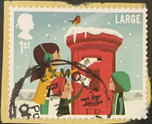 GREAT BRITAIN 2014 CHRISTMAS 1ST LARGE SG3653 FINE USED