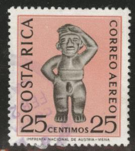 Costa Rica Scott C380 Used 1963 airmail 