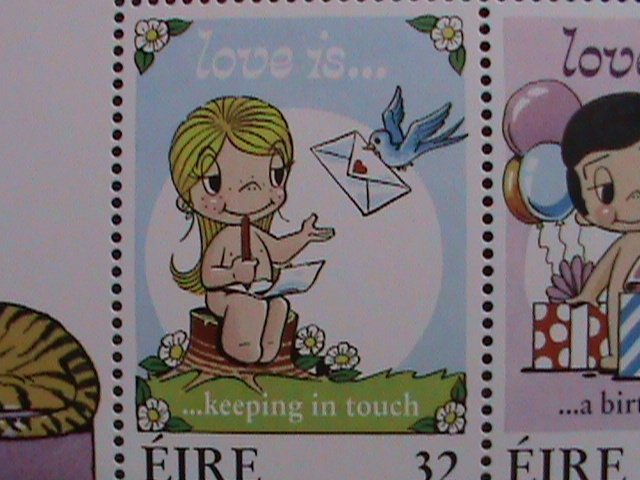 IRELAND-1998 SC#1100b -YEAR OF THE LOVELY TIGHER-GREETING STAMPS - MNH S/S VF