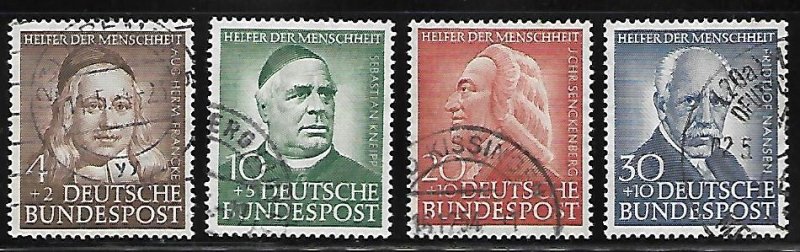 Germany - Semi-Postal - Scott #B334-337 - F- VF - Used