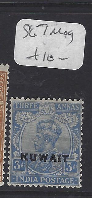 KUWAIT  (P0609BB) ON INDIA  KGV  3A   SG 7   MOG