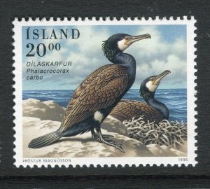 ICELAND; 1990s early Birds issue fine Mint 20k. value