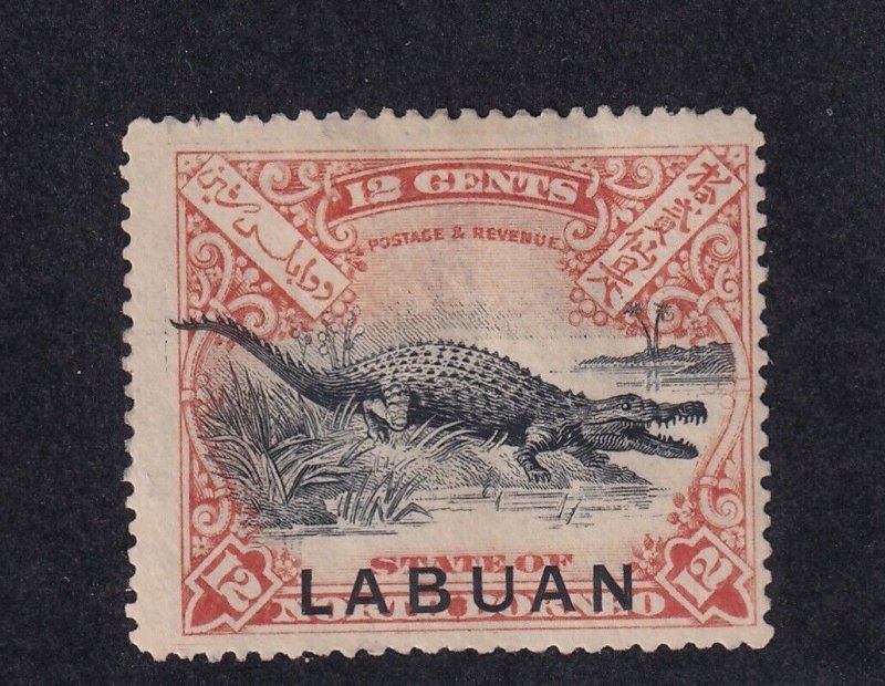 Labuan Scott # 85a F-VF OG mint previously hinged scv $ 50 ! see pic !