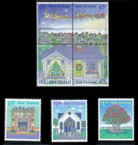 NewZealand 1126-1132, MNH - Christmas 1992