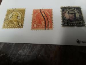 Usa Used 1922-29 Lot 3