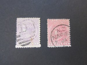 New Zealand 1874 Sc 51,2 FU