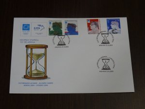 Greece 2003 Olympic Cities Cancels One Year Before Unofficial Covers