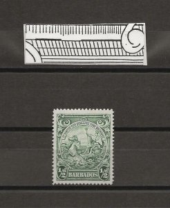 BARBADOS 1938/47 SG 248ba MINT Cat £650