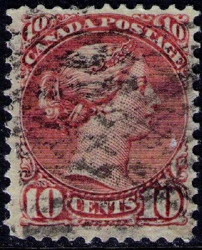 Canada #  45  Used F-VF Cat $ 70