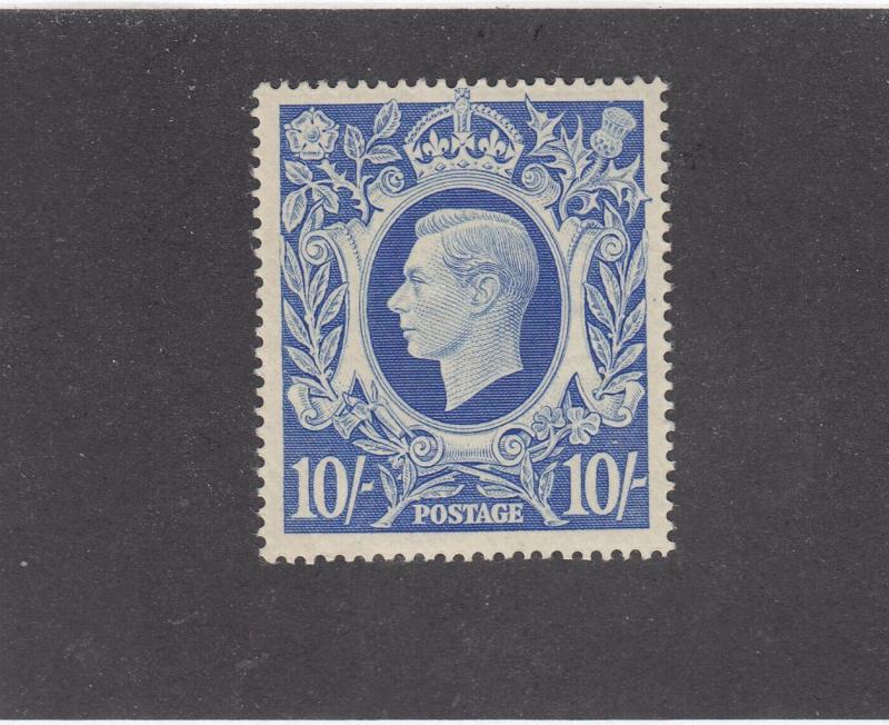 GB # 251A VF-MLH 10sh KGV1 ULTRAMARINE