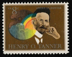 1973 Henry O Tanner Single 8c Postage Stamp, Sc# 1486, MNH, OG