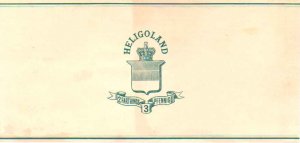 Heligoland Higgins & Gage E1 Unused with slight discoloration.