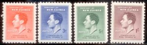 New Guinea 1937 SC# 48-51 MNH-OG E170