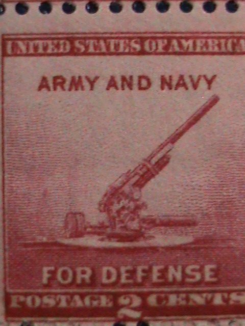 ​UNITED STATES 1940 SC# 900- NATIONAL DEFENCE-90 MM ANTI-AIRCRAFT GUN-MNH- VF