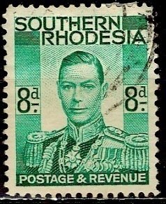 Southern Rhodesia; 1937: Sc. # 47: Used Single Stamp