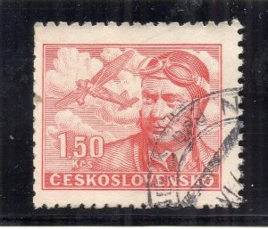 Czechoslovakia 1946-47 Early Issue Fine Used 1.50k. NW-149493