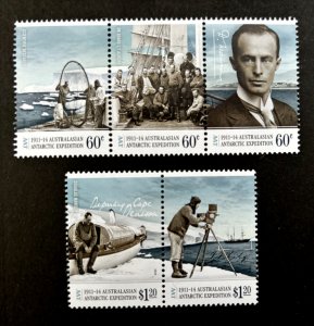 Australian Antarctic Territory: 2014, Australasian Antarctic Expedition, (4)MNH