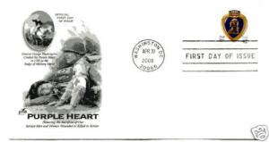 4264 42c Purple Heart (PSA), 2008  ArtCraft FDC